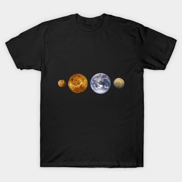 Planet Earth T-Shirt by MiljanaVuckovic